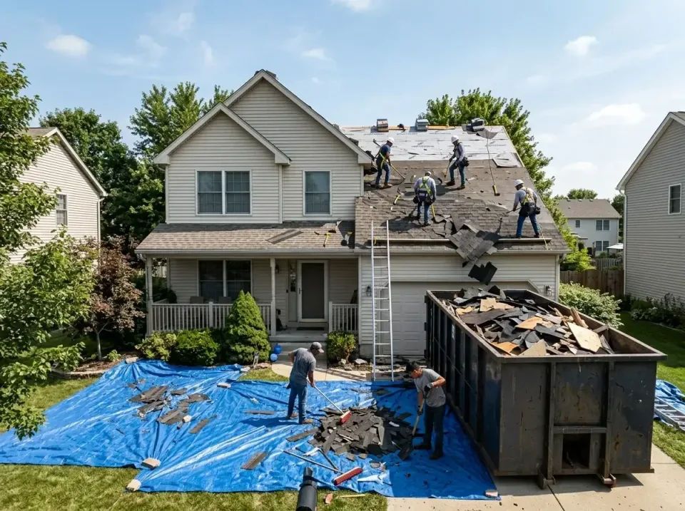 roof-replacement-debris-remova-004 — frequently asked questions, Cheapest Dumpster Rentals in Bel Air South, MD